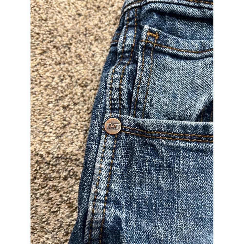 Wrangler Authentics Mens Straight Leg Jeans Blue Denim Medium Wash 32x30 - Picture 4 of 9